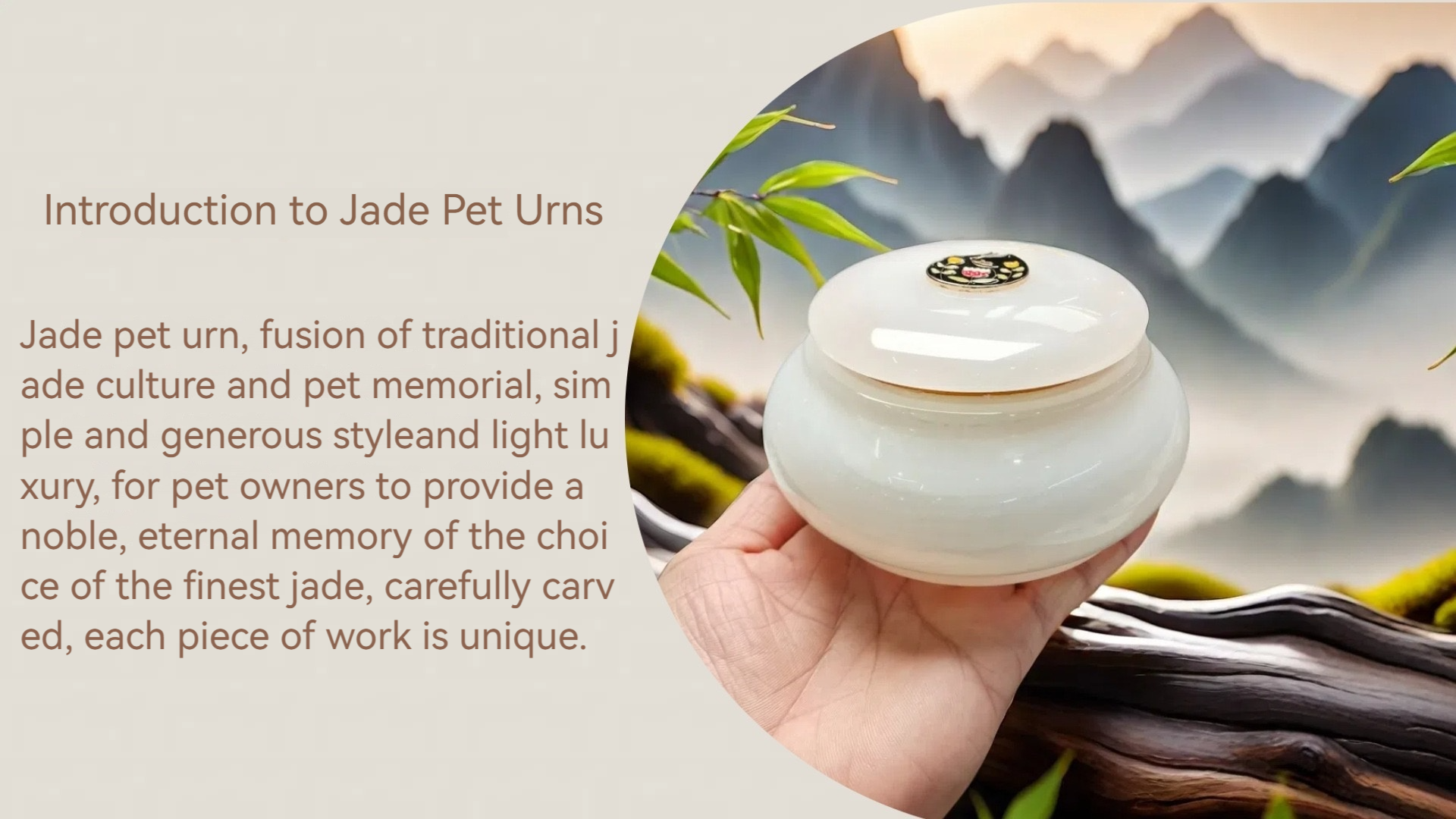 Pawlsle Trails Pet funeral urns, pet memorial storage boxes, pet jade sealed jars