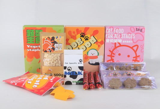 Pawlsle Trails Pet snacks imitation burial items for cats and dogs, sacrificial paper memorials