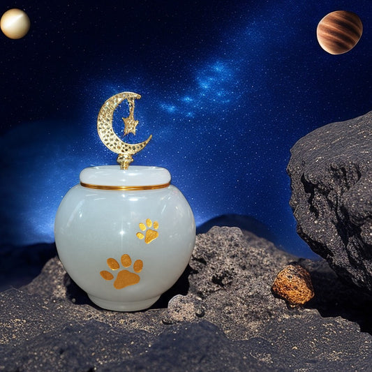 Pawlsle Trails Pet urn supplies, pet funeral supplies, light luxury high-end urn, moisture-proof urn