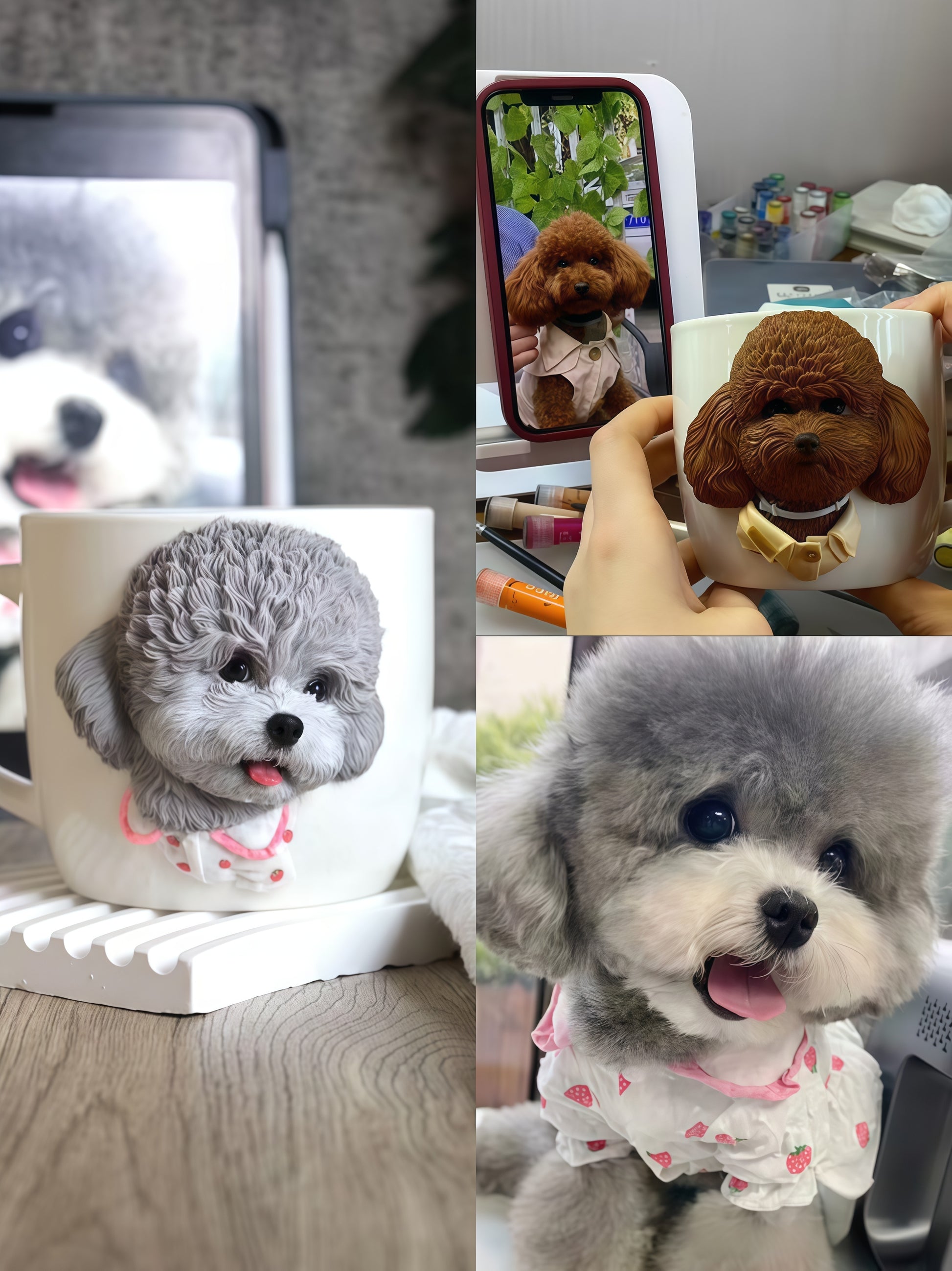 Pawlsle Trails Customized pet mugs