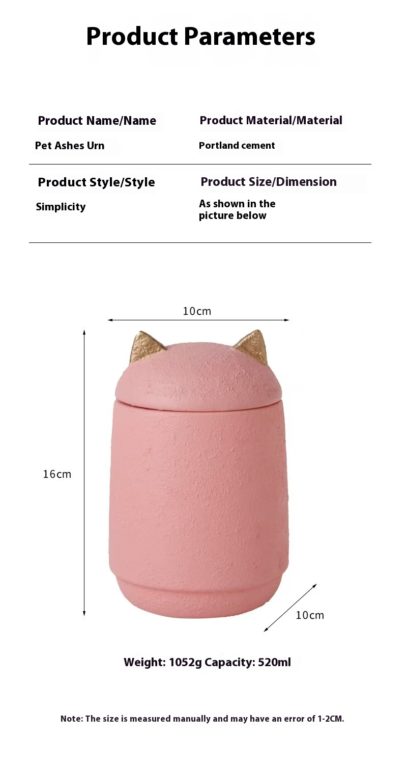 Pawlsle Trails Pet simple urn, pet urn souvenir, pet funeral supplies, pet cremation and death urn