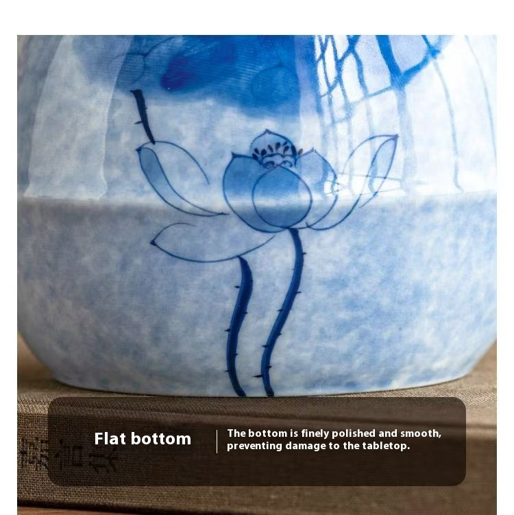Pawlsle Trails Hand-painted hydrangea urns, pet souvenir jars, pet funeral supplies, high-end urns