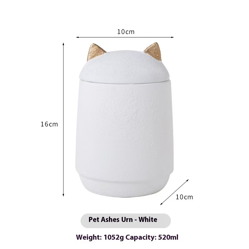 Pawlsle Trails Pet simple urn, pet urn souvenir, pet funeral supplies, pet cremation and death urn