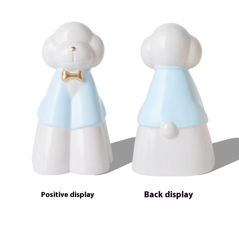 Pawlsle Trails Ceramic pet dog urn, cat urn, sealed moisture-proof can, pet memorable can