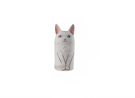 Pawlsle Trails Customized personalized cat urns, with or without engraving a name, for pet owners' special memories. Small(suitable for pets weighing up to 18 kg)