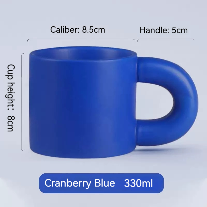 Pawlsle Trails Customized pet mugs Blue