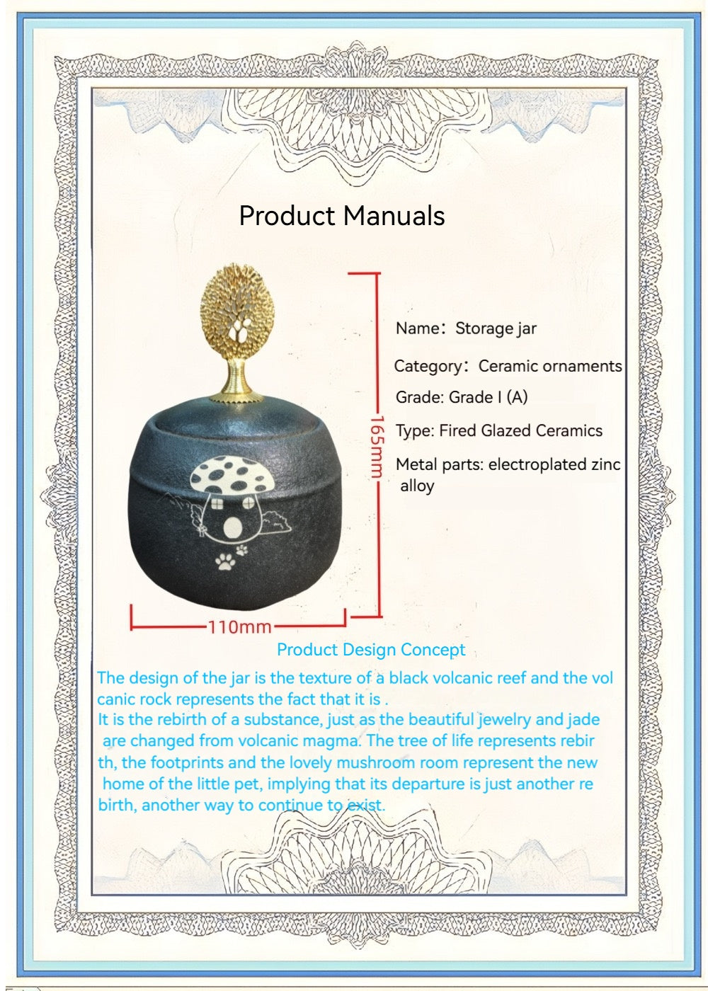 Pawlsle Trails Large cat and dog urns, pet funeral supplies, pet sealed urns