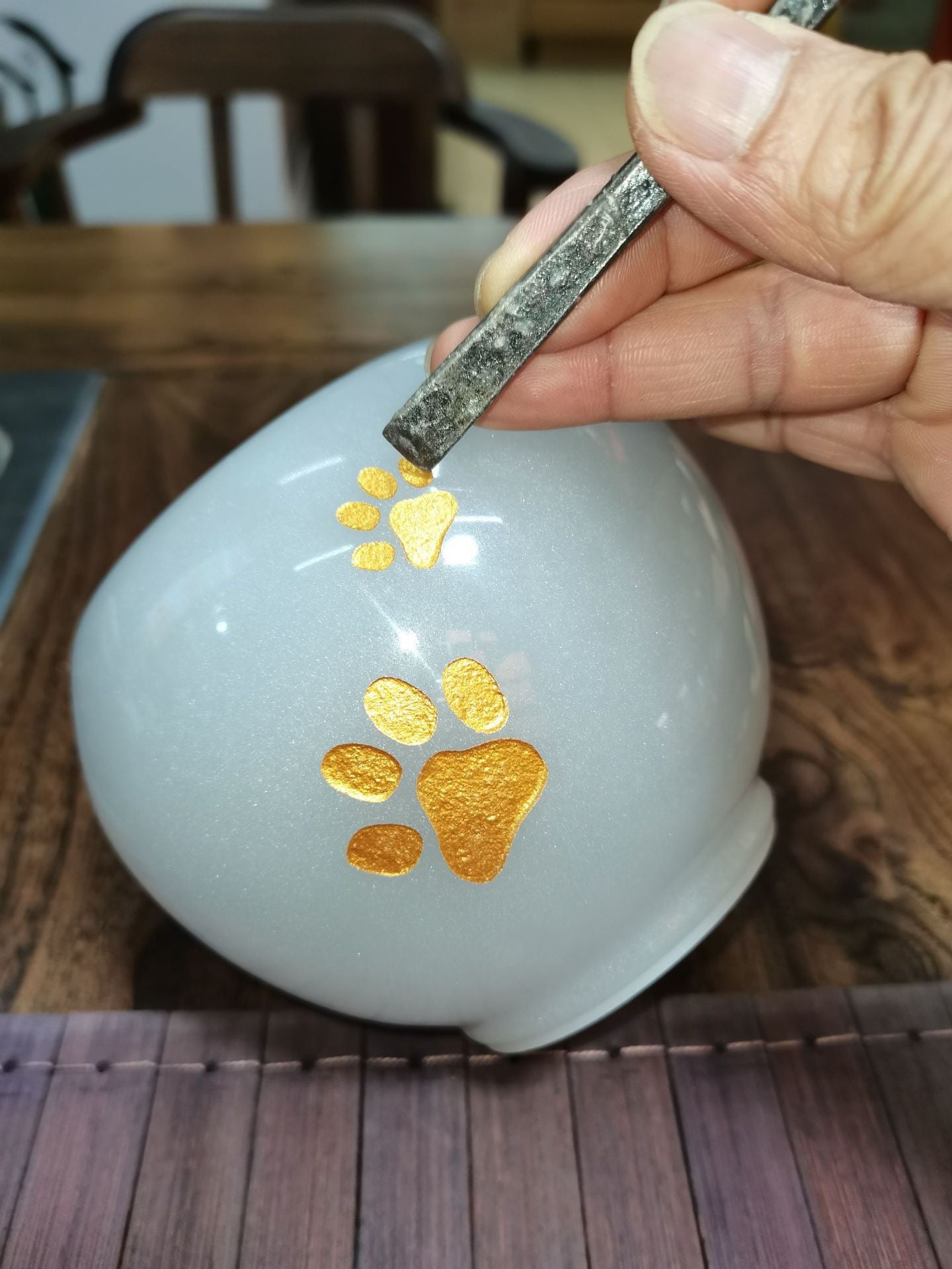 Pawlsle Trails Pet urn supplies, pet funeral supplies, light luxury high-end urn, moisture-proof urn
