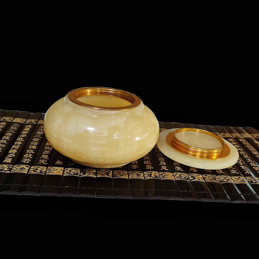 Pawlsle Trails Natural jade sealed jar, pet funeral supplies urn, moisture-proof urn memorial, pet supplies memorial box (wholesale available)
