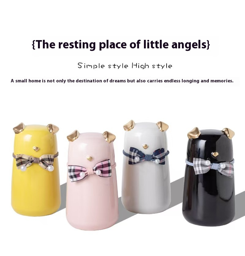 Pawlsle Trails Ceramic urn, moisture-proof sealed jar, pet urn, cremated hair storage jar from dogs!