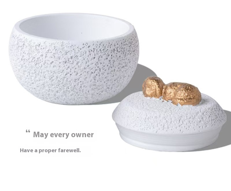 Pawlsle Trails Puppy and kitten memorial box storage box shaped urn.