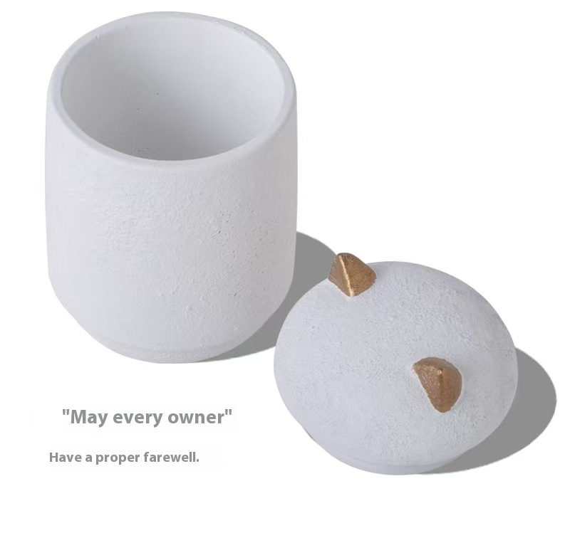 Pawlsle Trails Pet simple urn, pet urn souvenir, pet funeral supplies, pet cremation and death urn