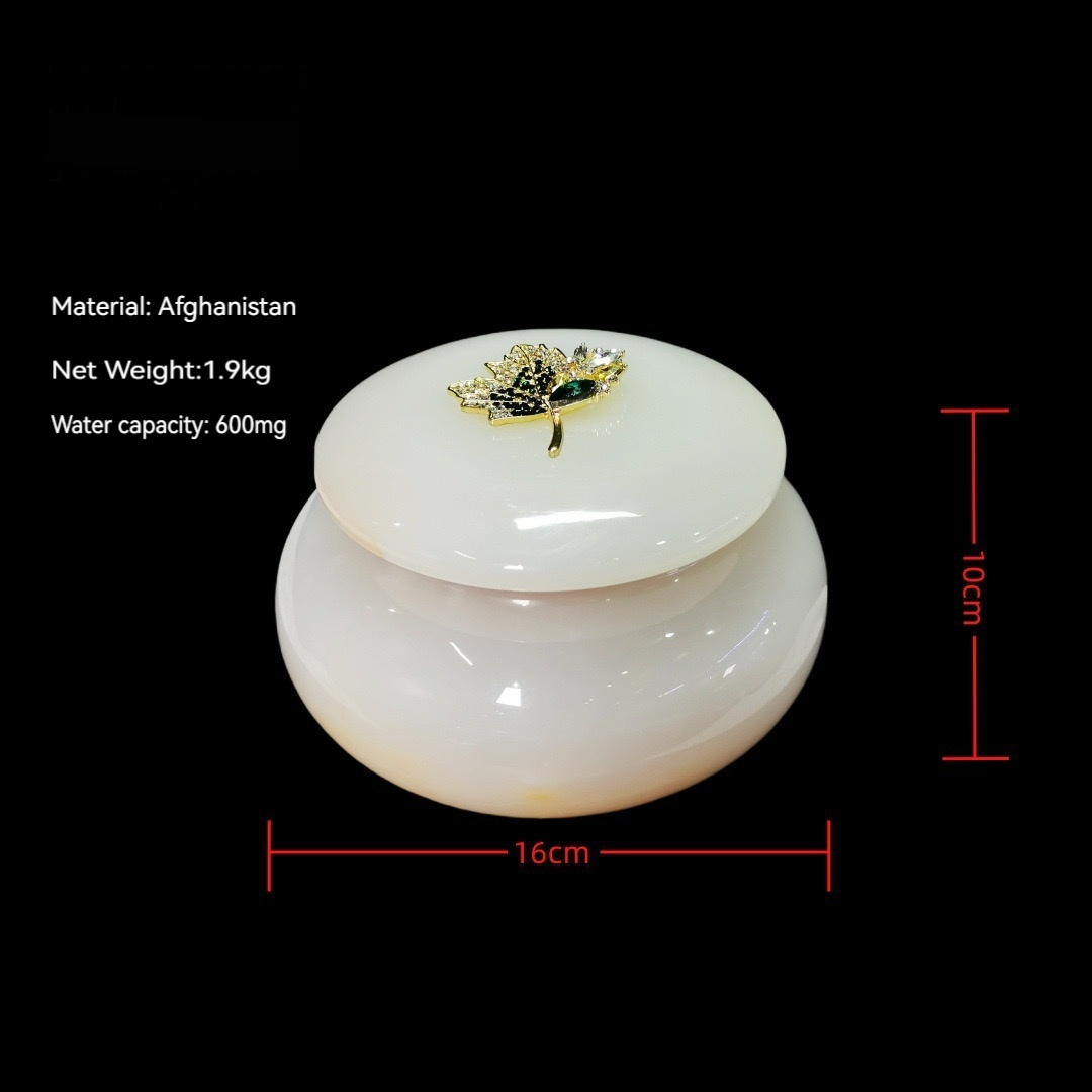 Pawlsle Trails Natural jade sealed jar, pet funeral supplies urn, moisture-proof urn memorial, pet supplies memorial box (wholesale available)